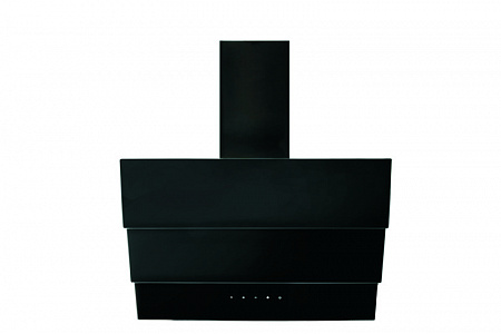 Наклонная кухонная вытяжка AMARI Trento black glass